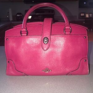 Pink Coach Hand Bag